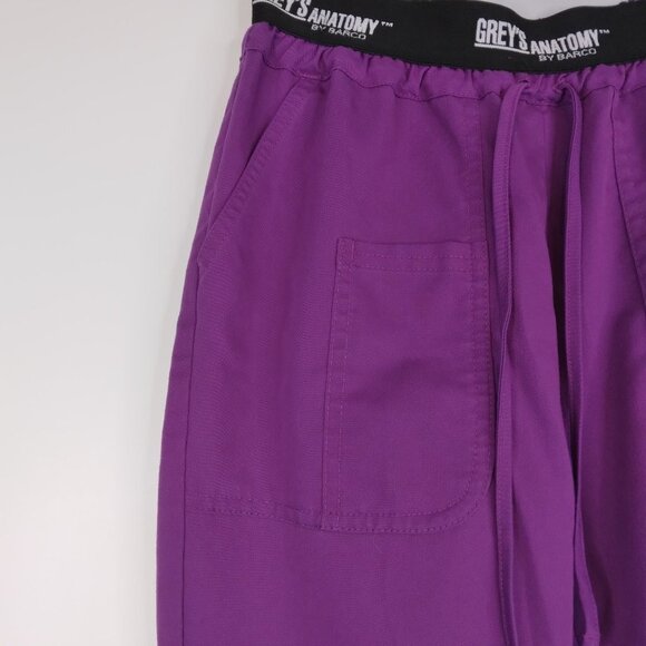 Grey’s Anatomy Active Elastic Waist Scrub Pants Size XXS - Picture 9 of 10